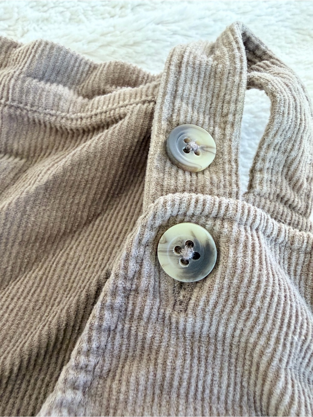 Pehr Corduroy Overalls in Portobello 6-12m